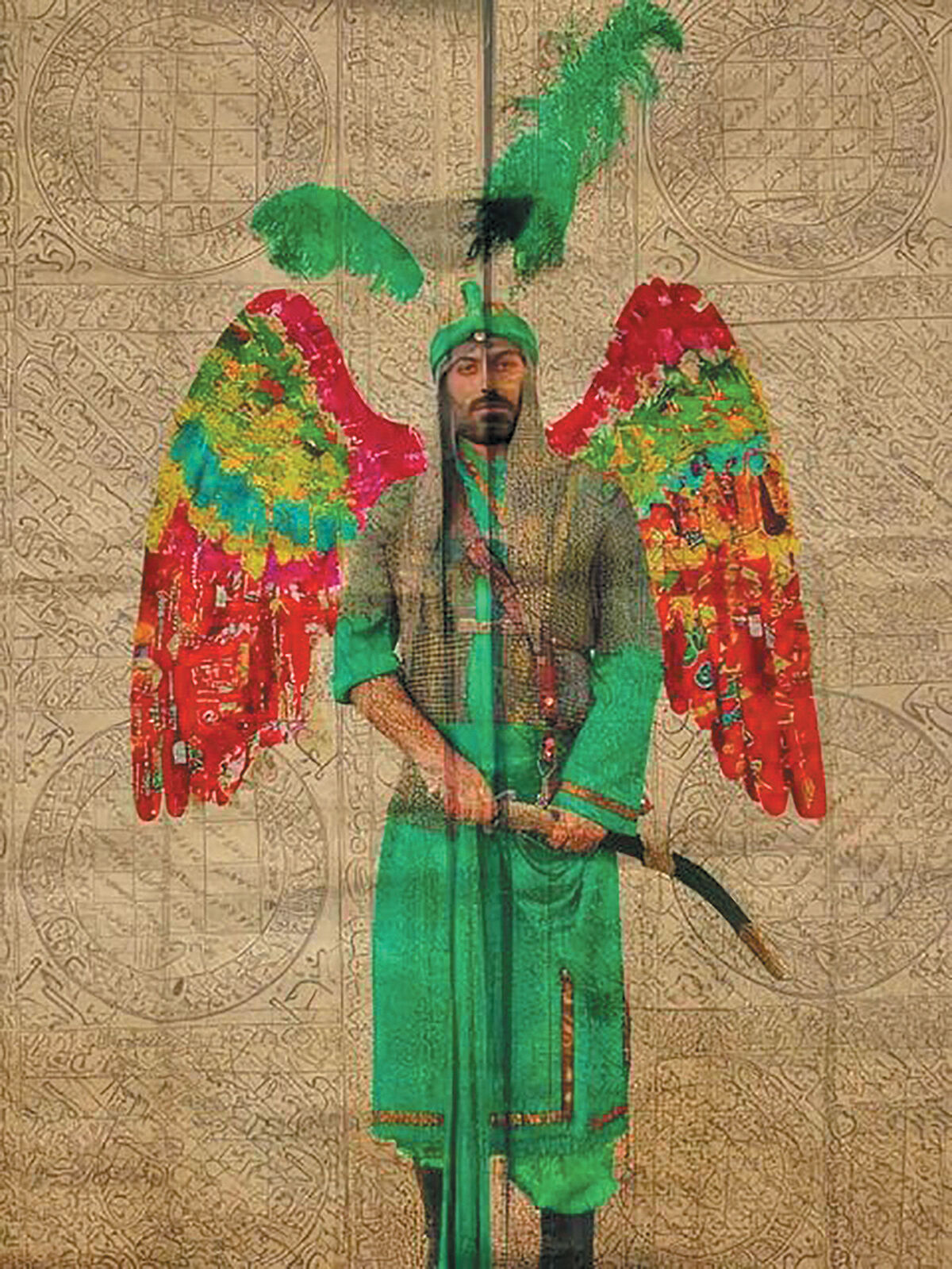 حراج یک اثر از هنرمند ایرانی در هلند