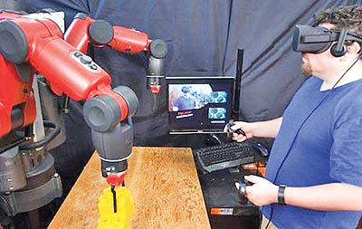 سفر به درون روبات‌ها با واقعیت مجازی