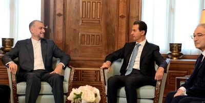 دیدار امیرعبداللهیان با بشار اسد 