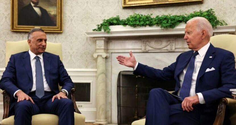 گفتگوی تلفنی بایدن با نخست وزیر عراق
