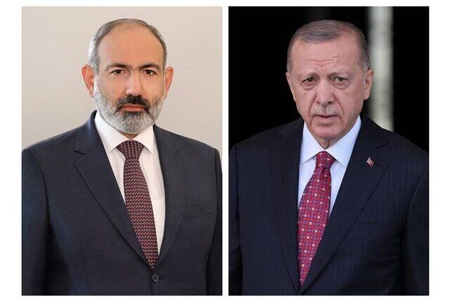 تماس تلفنی پاشینیان با اردوغان