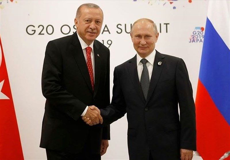 رایزنی تلفنی پوتین و اردوغان درباره قره‌باغ 