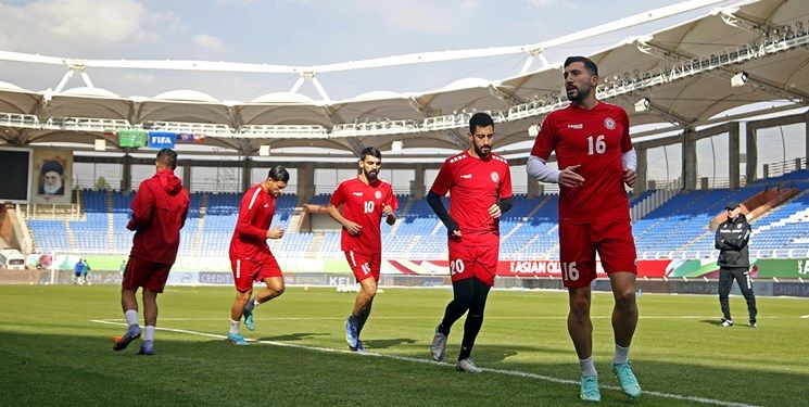 ترکیب تیم ملی لبنان مقابل ایران