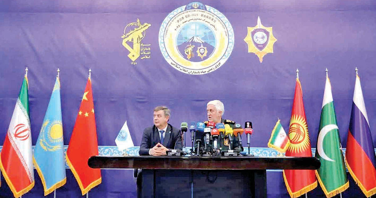 رزمایش پنج‌روزه شانگهای در ایران