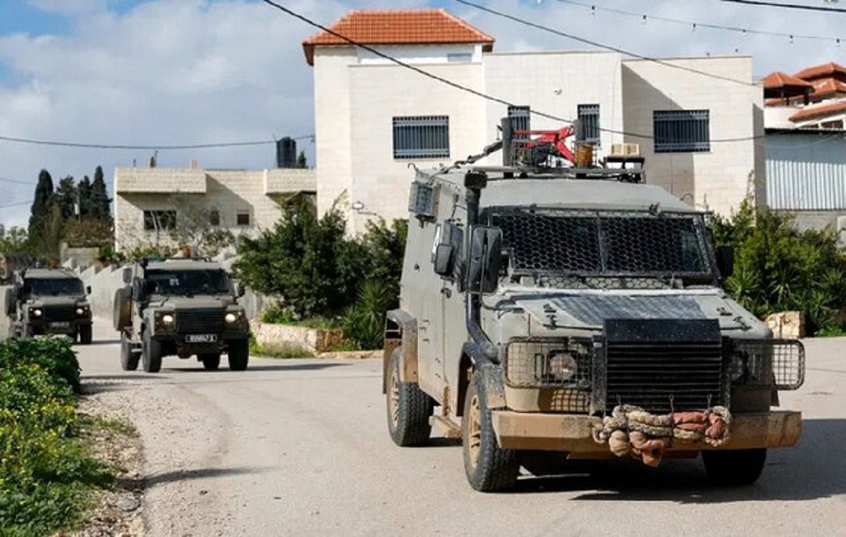  حمله اسرائیل به مناطقی از کرانه باختری 