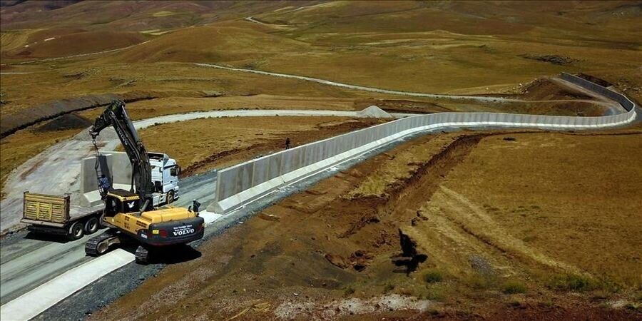 ترکیه مرزش با ایران را دیوارکشی می کند