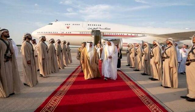 ملاقات ولیعهد ابوظبی و پادشاه بحرین درباره حمله یمن به امارات