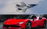 عجیب‌ترین مسابقه سرعت/ جنگنده F-35B با یک فراری مسابقه می‌دهد