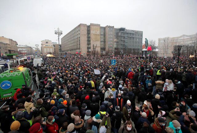افزایش جریمه اعتراض‌ها در روسیه