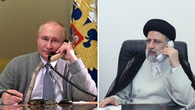 رئیسی و پوتین گفت‌وگو کردند
