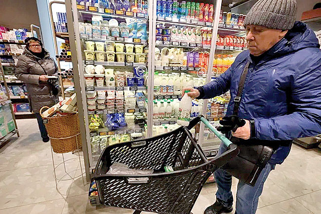 ضربه جنگ به بازار غذای روسیه