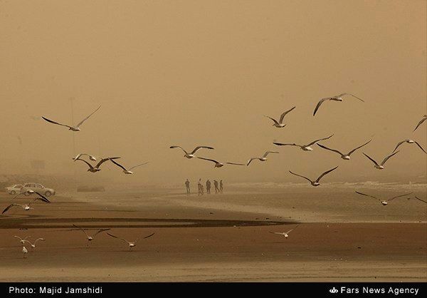 خوزستان غرق در خاک