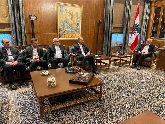 امیرعبداللهیان با رئیس مجلس لبنان دیدار کرد