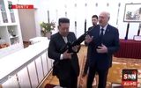 اسلحه بزرگی که رئیس جمهور بلاروس به کیم جونگ اون هدیه داد + فیلم