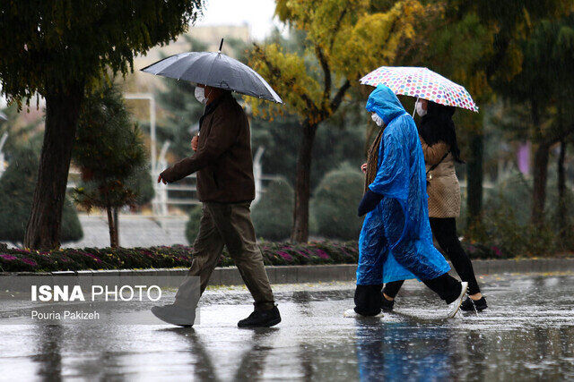 وزش باد شدید و رگبار باران در چند استان‌