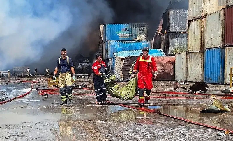 آخرین آمارجانباختگان حادثه بندرشهیدرجایی