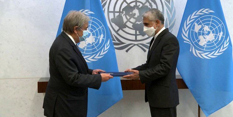 سفیر جدید ایران استوارنامه خود را تسلیم گوترش کرد