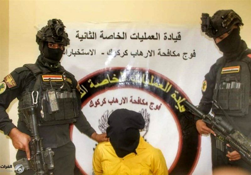 دستگیری یک تروریست داعشی در الانبار
