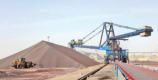 تولید 3 /2‌میلیون تن کنسانتره و گندله در «صنایع معدنی فولاد سنگان»