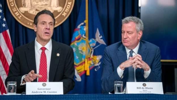 فشار شهردار نیویورک به فرماندار برای استعفا