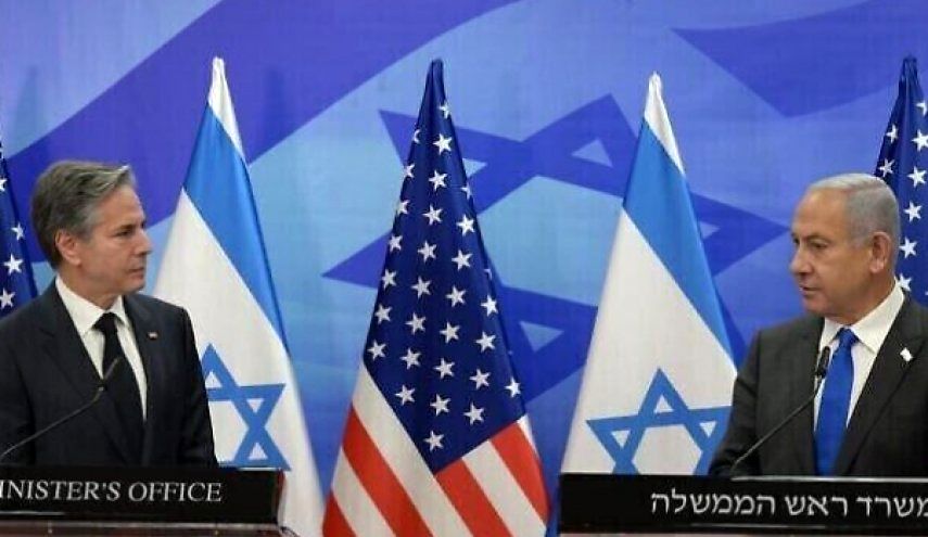 دیدار پر تنش بلینکن و نتانیاهو در تل‌آویو/ اختلاف بر سر بازگشت ساکنان غزه به خانه‌هایشان