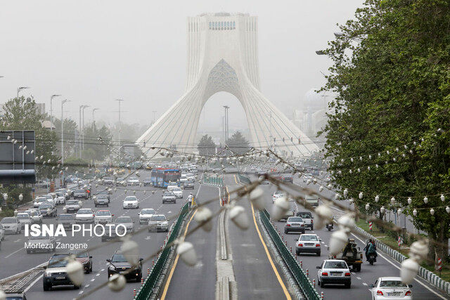 هشدار؛ توفان گرد و خاک در تهران