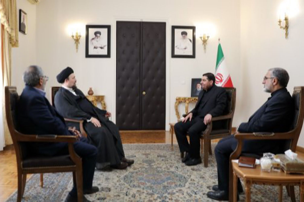 دیدار سید حسن خمینی و محمد مخبر در ساختمان ریاست جمهوری + جزییات