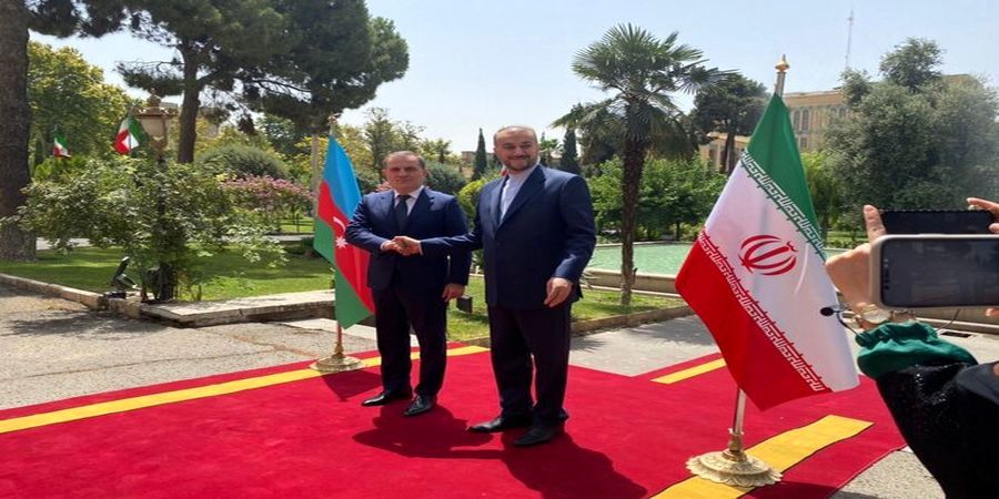 استقبال امیر عبداللهیان از وزیر خارجه آذربایجان