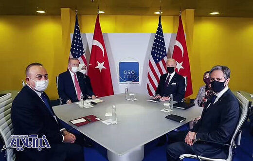 دیدار ویژه جو بایدن و اردوغان پشت درهای بسته+عکس‌ها