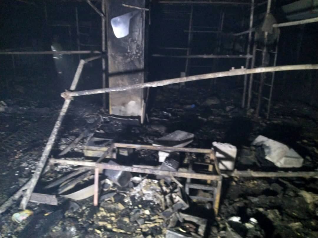 آتش‌سوزی مرگبار  در آجودانیه تهران 