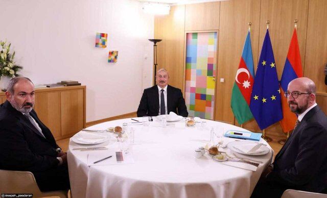 رایزنی رییس جمهور آذربایجان و نخست وزیر ارمنستان در بروکسل