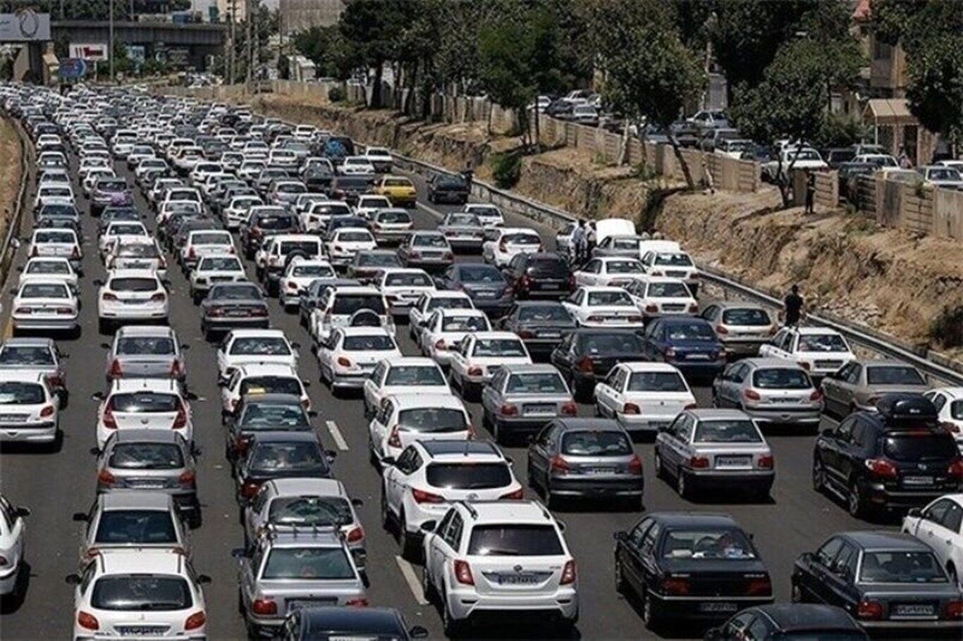 آزادراه تهران - کرج - قزوین بند آمد / آخرین وضعیت ترافیکی