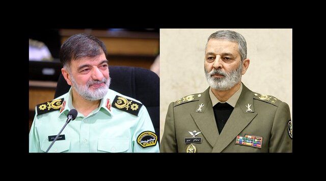 پیام سردار رادان به رئیس ستاد کل نیروهای مسلح