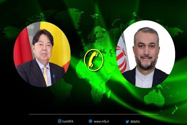 تماس تلفنی وزرای خارجه ایران و ژاپن 