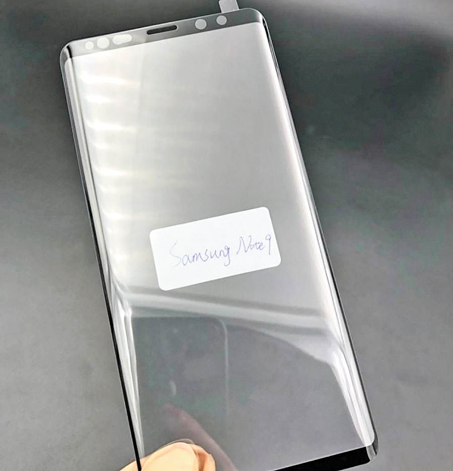 افشای محافظ صفحه‌نمایش Galaxy Note 9؛ آیا طراحی تغییر پیدا می‌کند؟