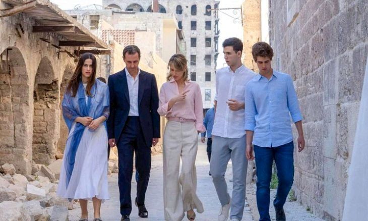 بشار اسد پس از 11 سال به حلب رفت+عکس