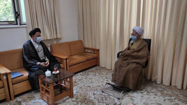 دیدار و گفت‌وگوی وزیر اطلاعات با آیت‌الله جوادی‌آملی
