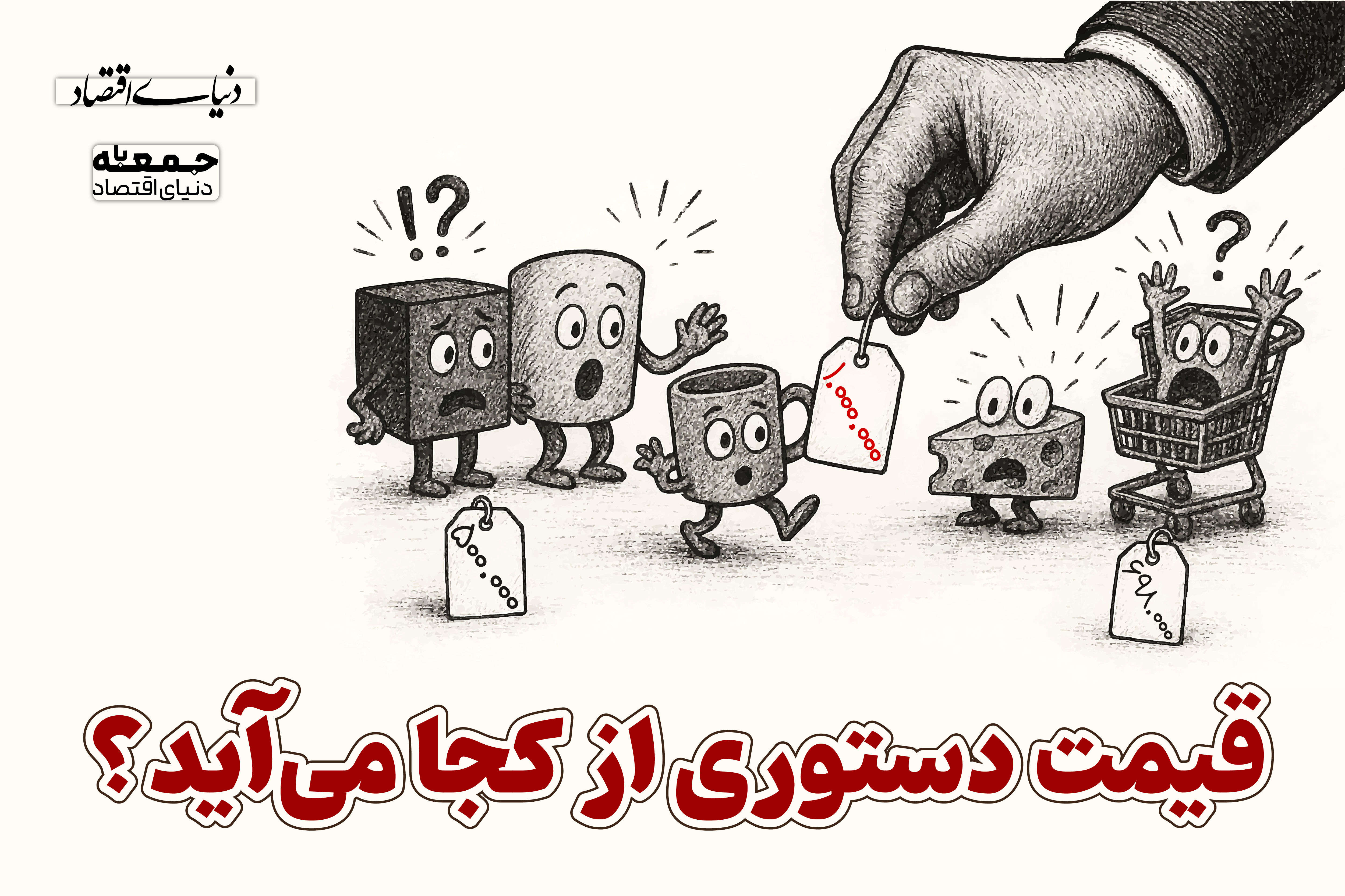 قیمت دستوری از محل می‌آید؟ 