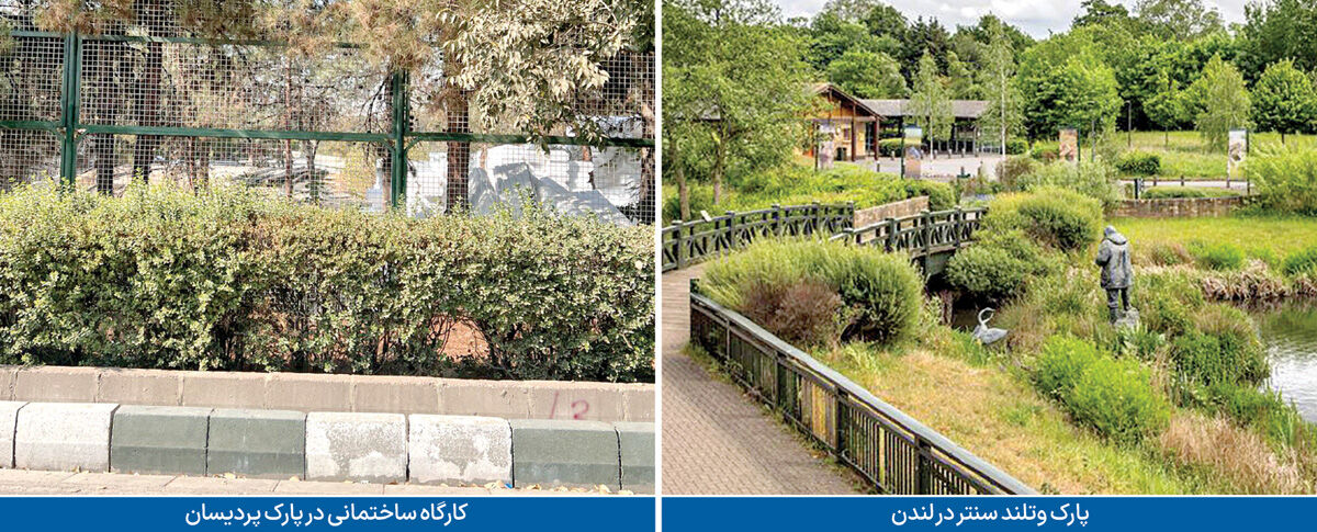 ساختمان‌سازی در پارک پردیسان
