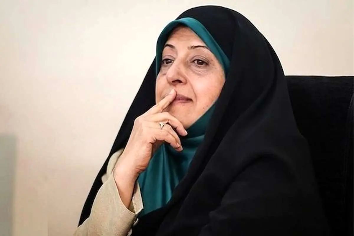 معصومه ابتکار برای رأی دادن وارد حسینیه جماران شد+عکس