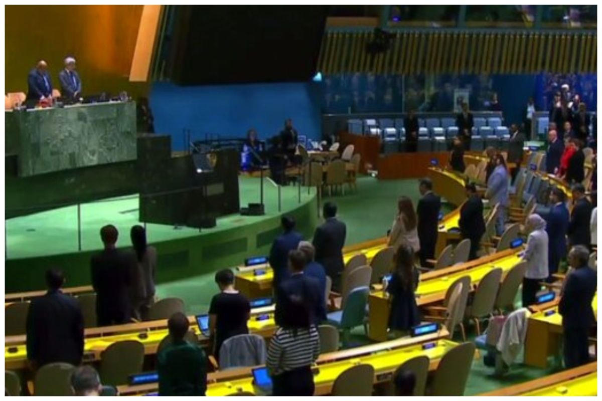 مجمع عمومی سازمان ملل به احترام شهادت ابراهیم رئیسی یک دقیقه سکوت کرد + فیلم