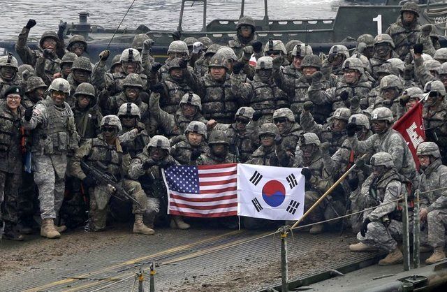 تدارک آمریکا و کره جنوبی برای برگزاری رزمایش مشترک در بهار