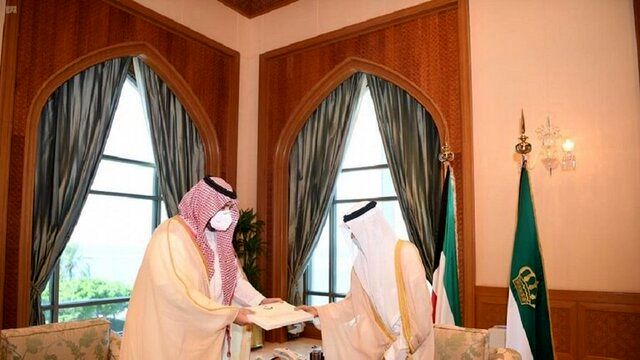 پیام ویژه امیر کویت به پادشاه عربستان