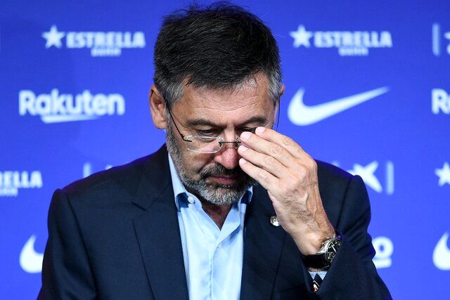استعفای رییس بارسلونا از سمتش
