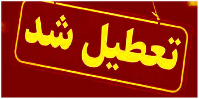 فوری؛ مدارس این منطقه تعطیل شد