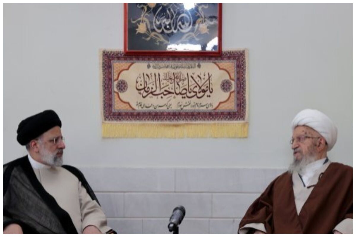 رئیسی با آیت‌الله مکارم شیرازی دیدار کرد