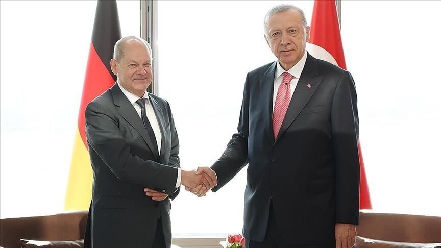 روسیه و ناتو؛ محور گفت‌وگوی اردوغان با صدر اعظم آلمان 