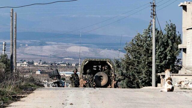 نفوذ 5 خودروی نظامی اسرائیلی به جنوب سوریه