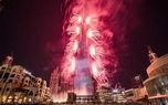 آتش‌بازی برج خلیفه به مناسبت آغاز سال نو میلادی+ فیلم

