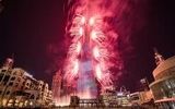 آتش‌بازی برج خلیفه به مناسبت آغاز سال نو میلادی+ فیلم
